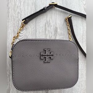 Tory Burch Gray Crossbody